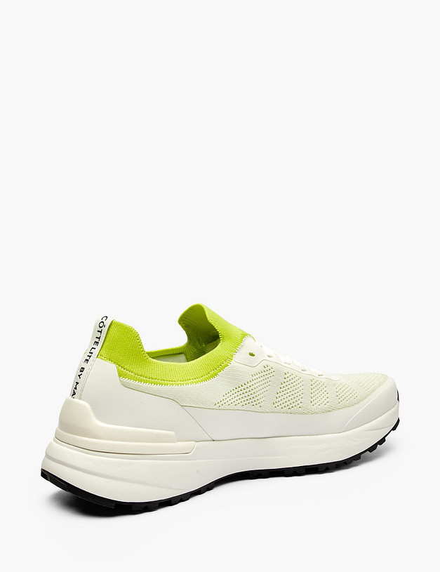 Белые мужские кроссовки MASCOTTE 189-610421-0201 | ракурс 3