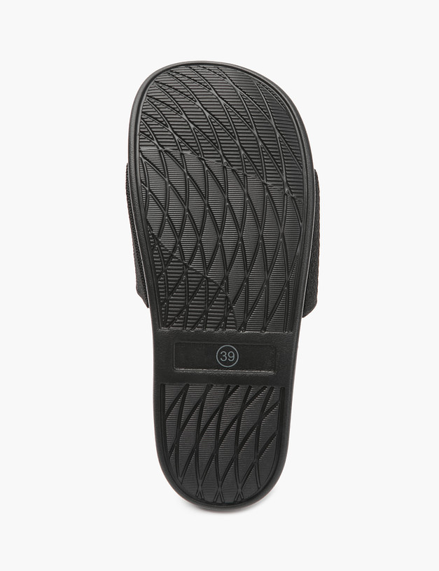 Черные женские слайдеры MASCOTTE 151-210425-0202 | ракурс 5