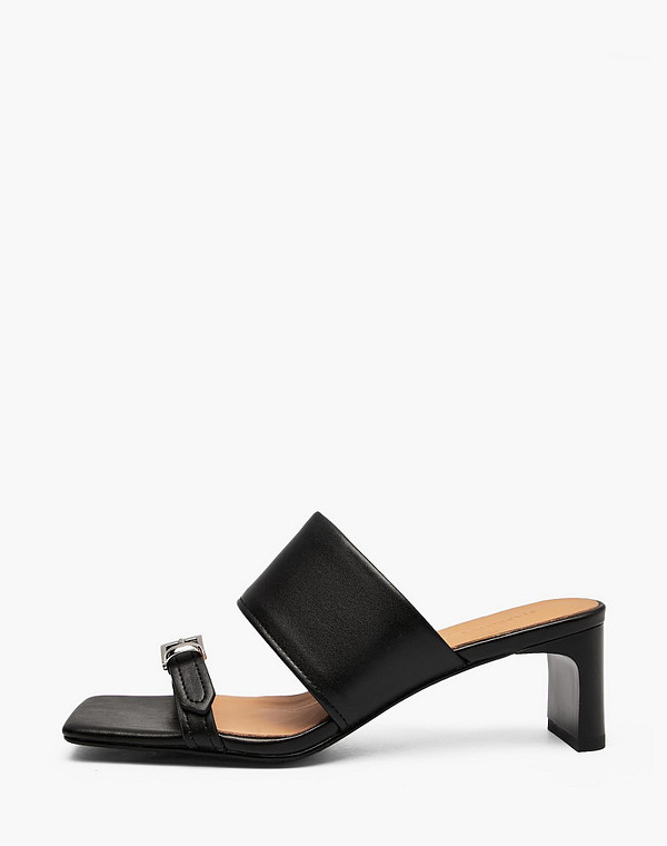 94-612112-1002M Туфли летние женские кож.спилок/нат.кожа черн, Mascotte