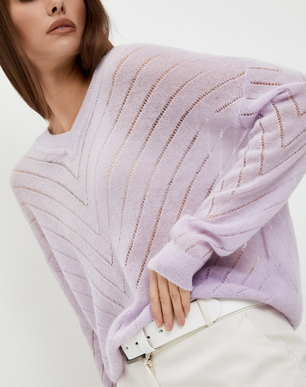 852-3202-2407 Джемпер женский сирень, Mascotte