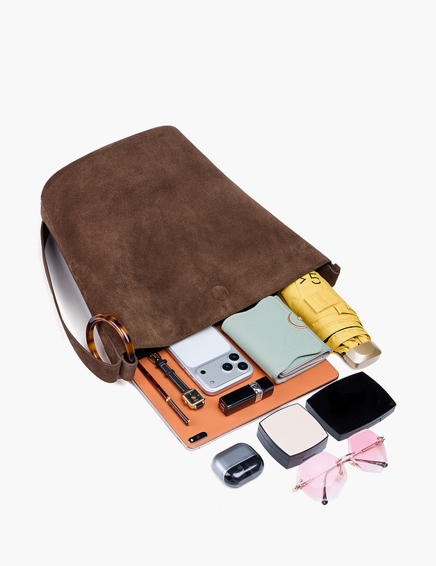 Коричневая женская сумка MASCOTTE 616-6108-209 | ракурс 5