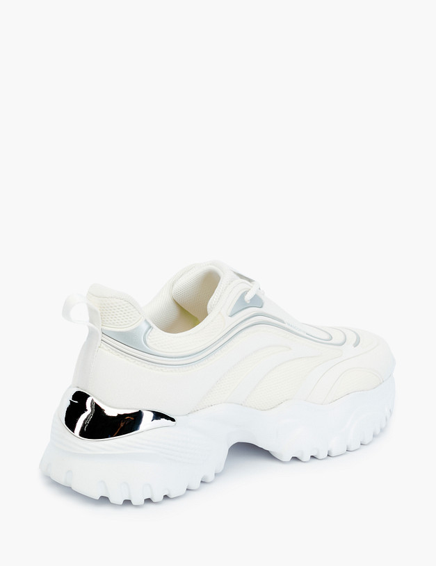 Белые женские кроссовки MASCOTTE 189-210121-0201 | ракурс 3