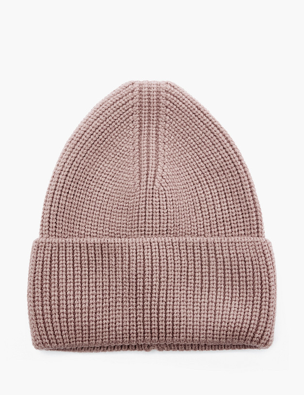 Женская шапка цветы пыльной розы MASCOTTE 781-2203-2408 | ракурс 2