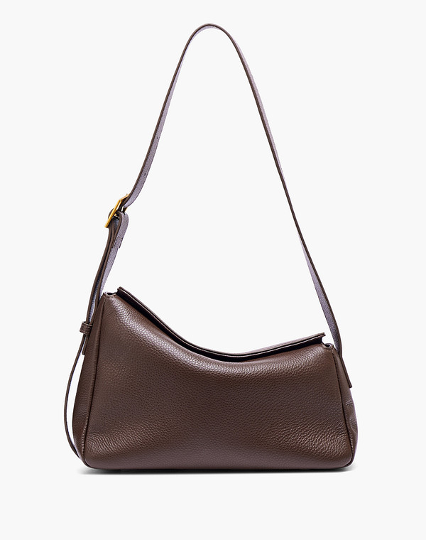 660-5209-109 Сумка женская нат.кожа-и.кожа/текстиль корич, S, Mascotte