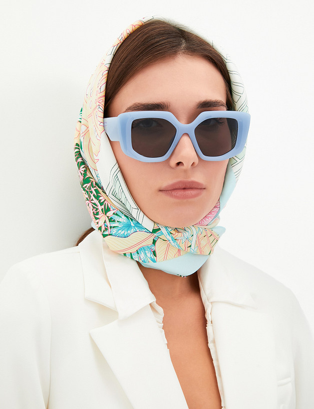 Голубые женские очки MASCOTTE 753-4111-7703 | ракурс 1