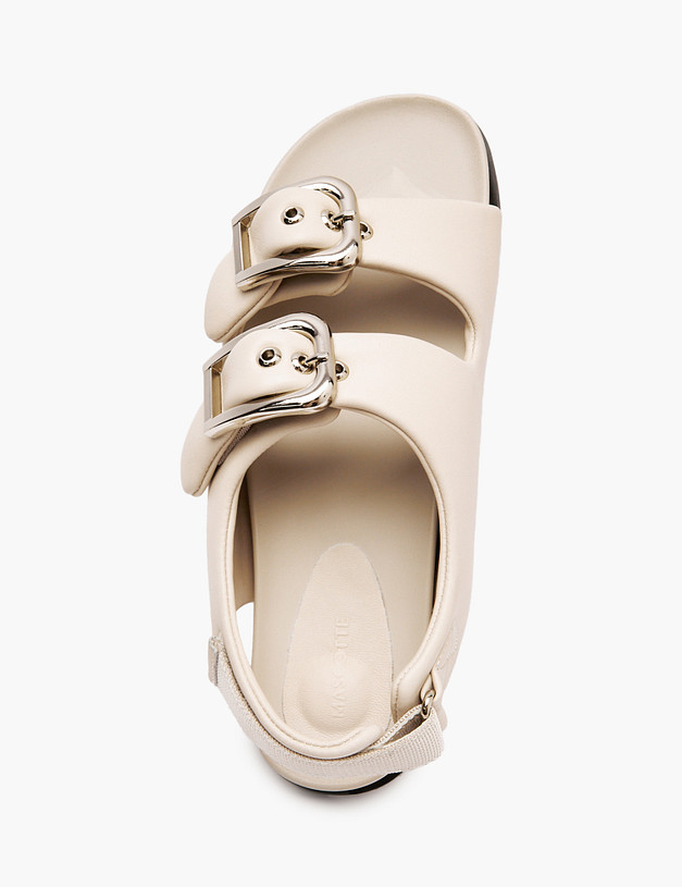 Молочные женские сандалии MASCOTTE 100-516612-7527M | ракурс 4