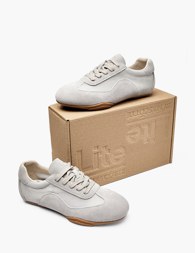 Серые женские кроссовки MASCOTTE 98-612821-0210 | ракурс 7