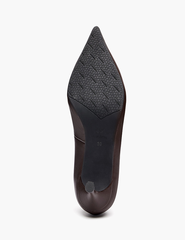 Коричневые женские туфли MASCOTTE 100-611611-6571M | ракурс 5