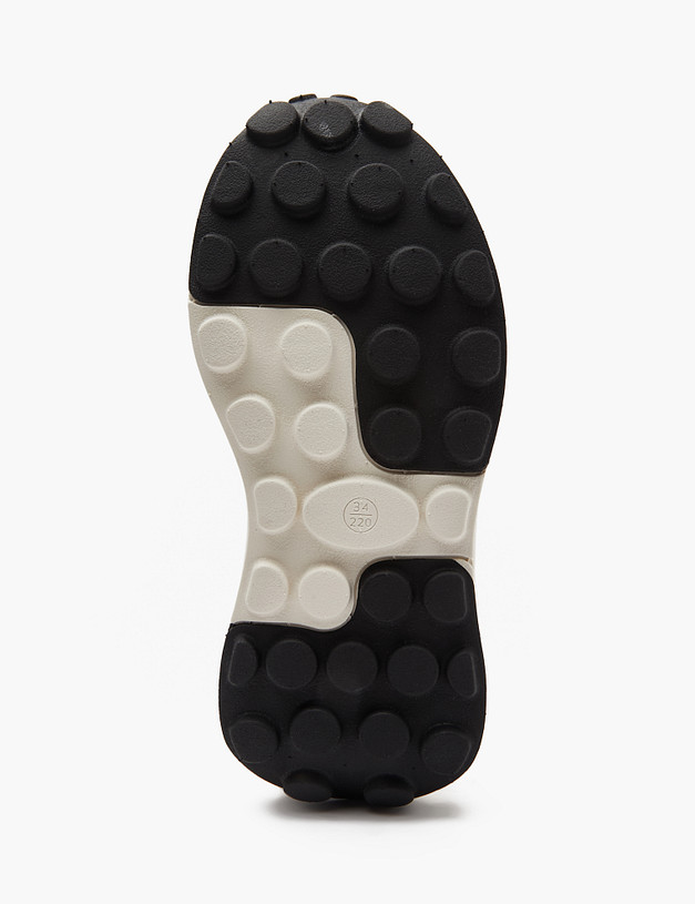 Зеленые детские кроссовки на массивной подошве MASCOTTE 234-412621-0604 | ракурс 8