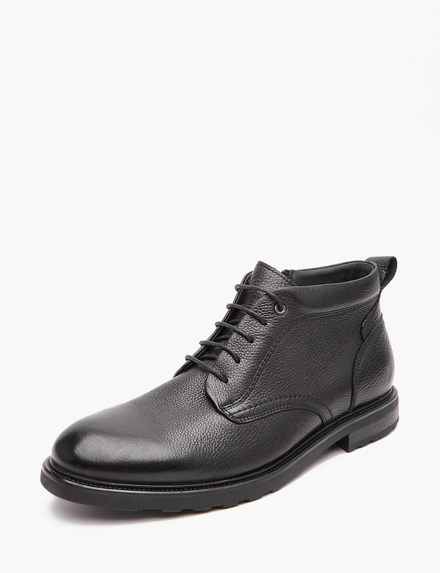 Черные мужские ботинки MASCOTTE 58-322423-0102 | ракурс 2