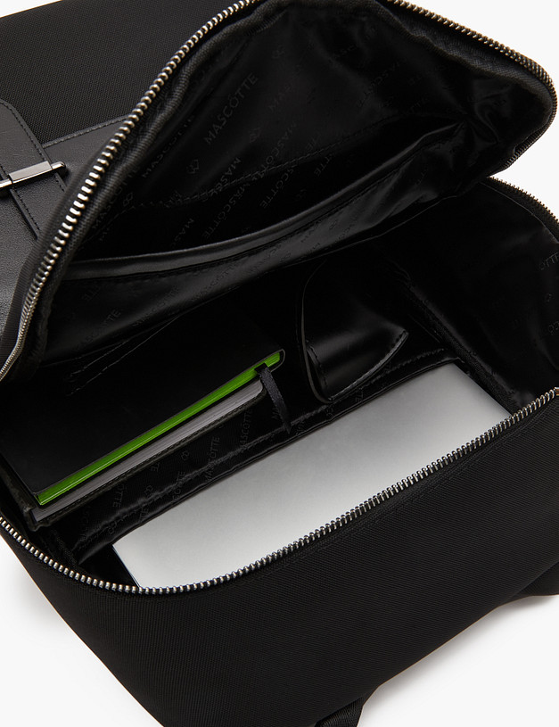 Черный мужской рюкзак MASCOTTE 604-4122-202 | ракурс 7