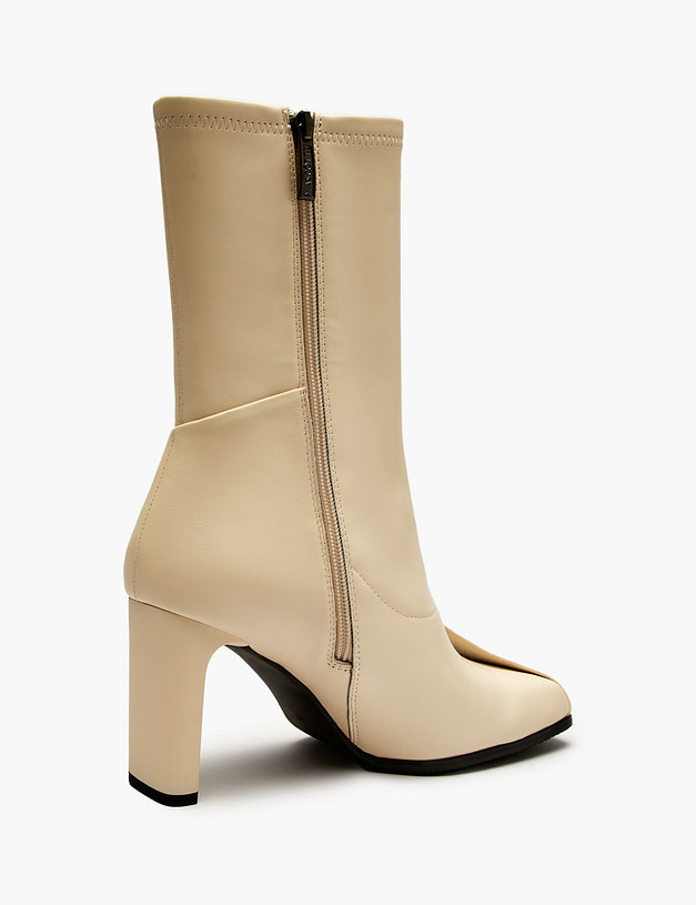 Молочные женские ботильоны MASCOTTE 175-5281321-7168M | ракурс 4