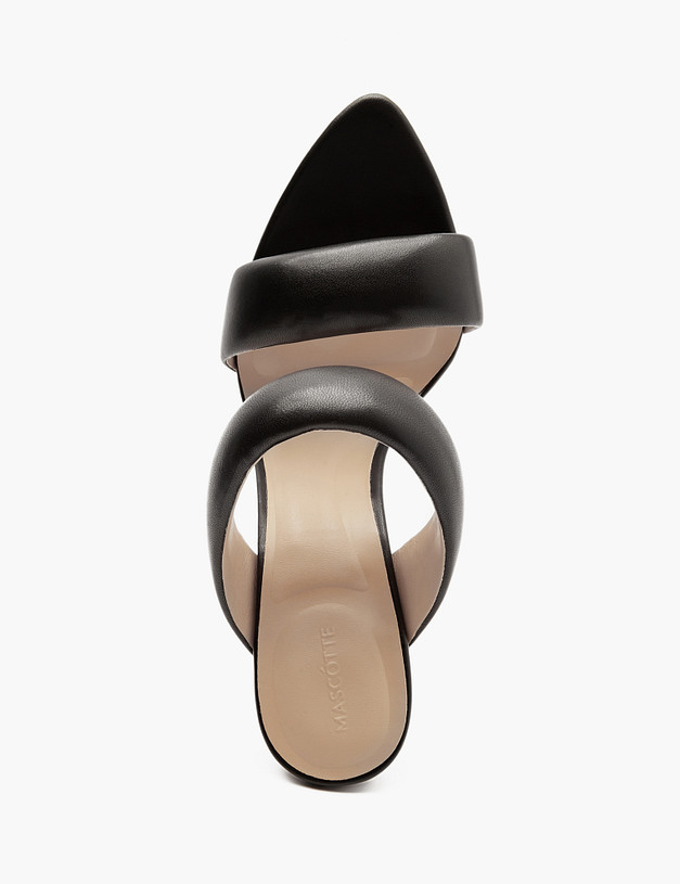 Черные женские мюли MASCOTTE 175-4123012-3501M | ракурс 5