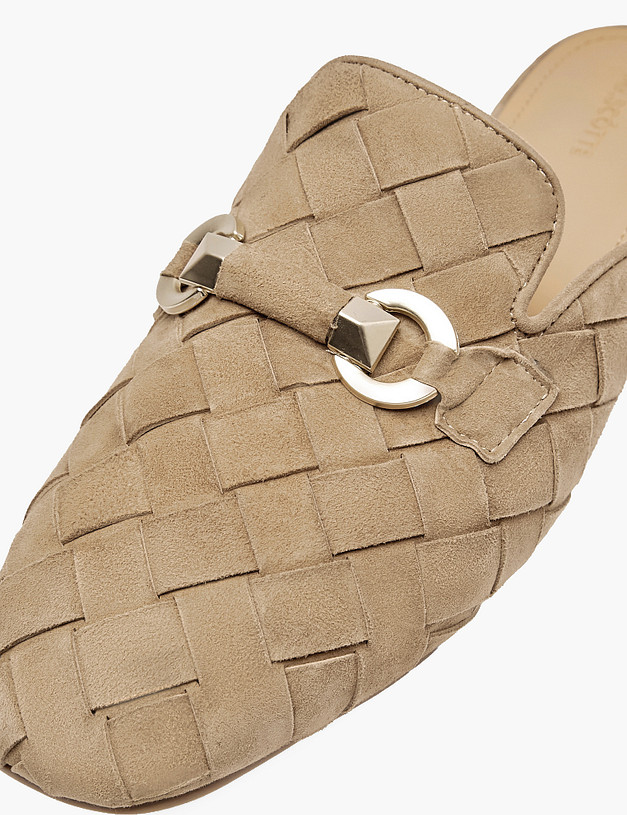 Бежевые женские сабо MASCOTTE 234-612211-0608 | ракурс 6