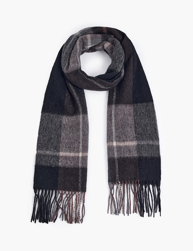 Темно-серый мужской шарф MASCOTTE 766-5203-510 | ракурс 2