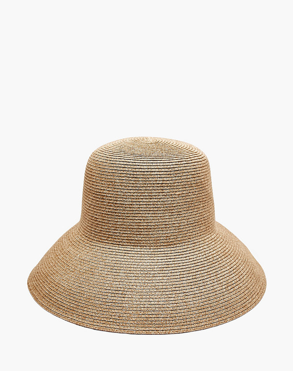 766-6144-1009 Шляпа женская целлюлоза-текстиль св.коричн, Mascotte