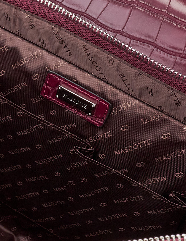 Бордовый женский рюкзак MASCOTTE 604-1227-605 | ракурс 3