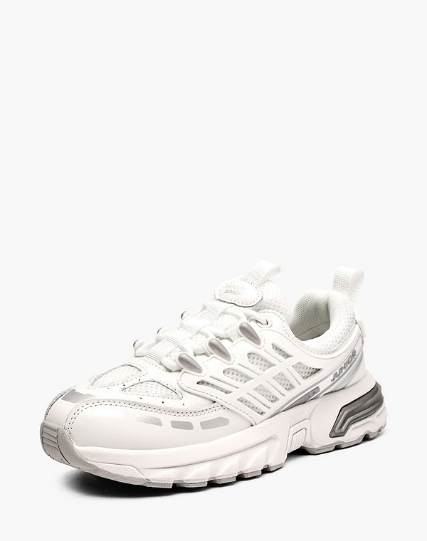 64-612421-0201 Полуботинки для активного отдыха мальч./девич. текстиль-резина/текстиль бел-молочн, Mascotte JUNIOR