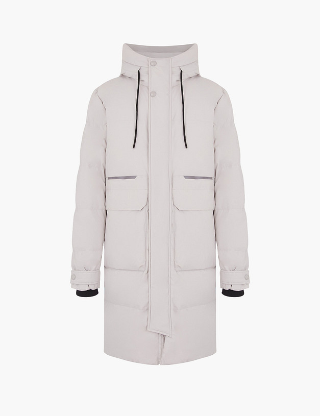 Белая мужская куртка MASCOTTE 234-3399-2401 | ракурс 8