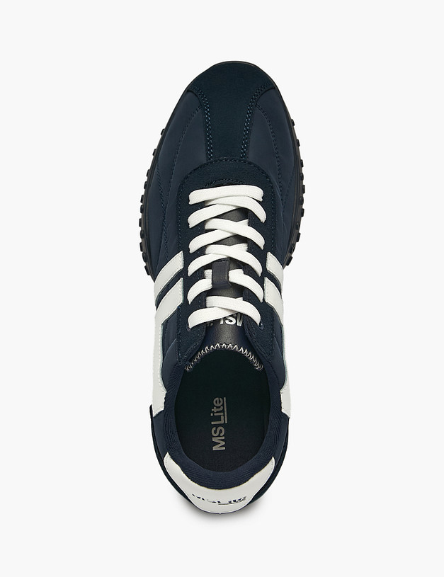 Синие мужские кроссовки MASCOTTE 189-3292121-0203 | ракурс 4