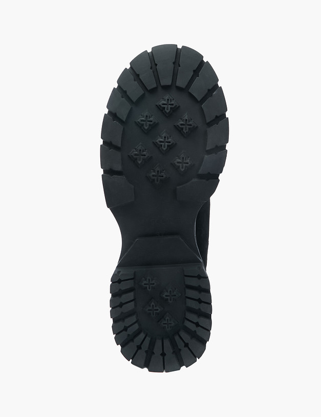 Черные женские челси из велюра MASCOTTE 126-220922-3605M | ракурс 5