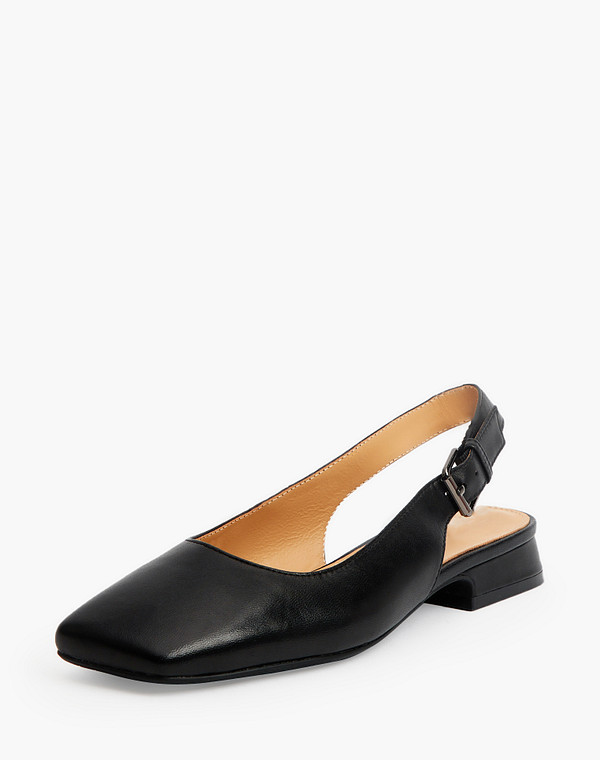 175-3181412-3501M Туфли летние женские нат.кожа/нат.кожа черн, Mascotte