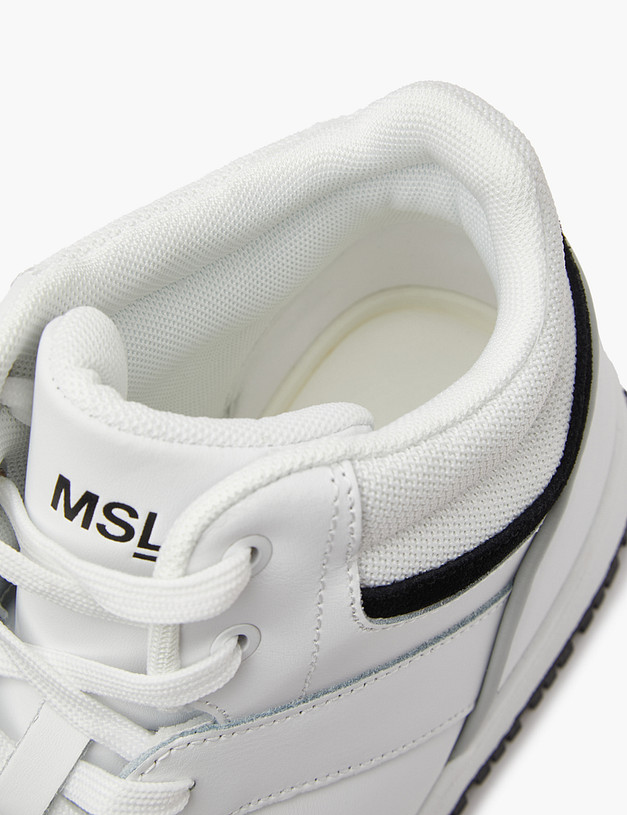 Белые мужские ботинки-хайкеры MASCOTTE 189-321221-0601 | ракурс 6