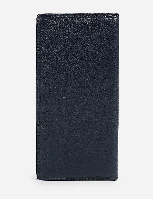 Синее мужское портмоне из кожи MASCOTTE 602-9236-103 | ракурс 2