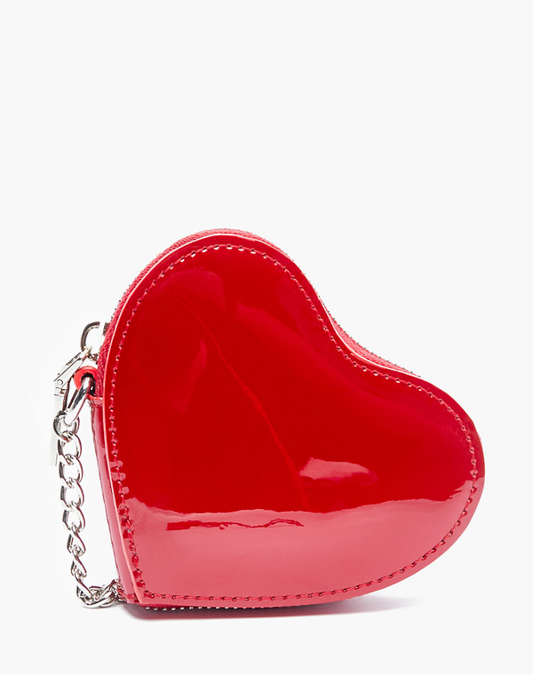 602-2229-0705 Ключница жен. лак.кожа/и.кожа красн, Mascotte