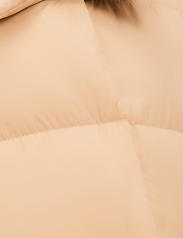 Бежевое женское пальто MASCOTTE 861-3206-2408 | ракурс 3