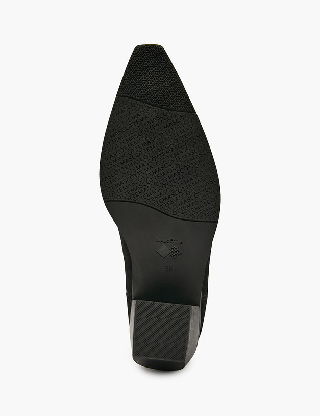 Черные женские казаки MASCOTTE 233-520923-3605M | ракурс 7