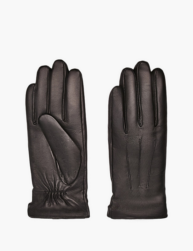 Черные женские перчатки MASCOTTE 709-1222-1002 | ракурс 2