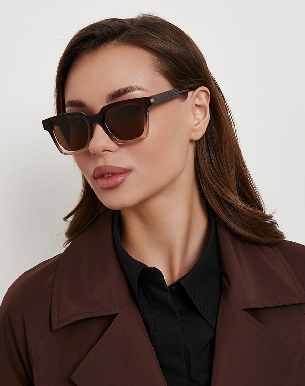 793-6105-7709 Очки женские и.мат. корич, Mascotte