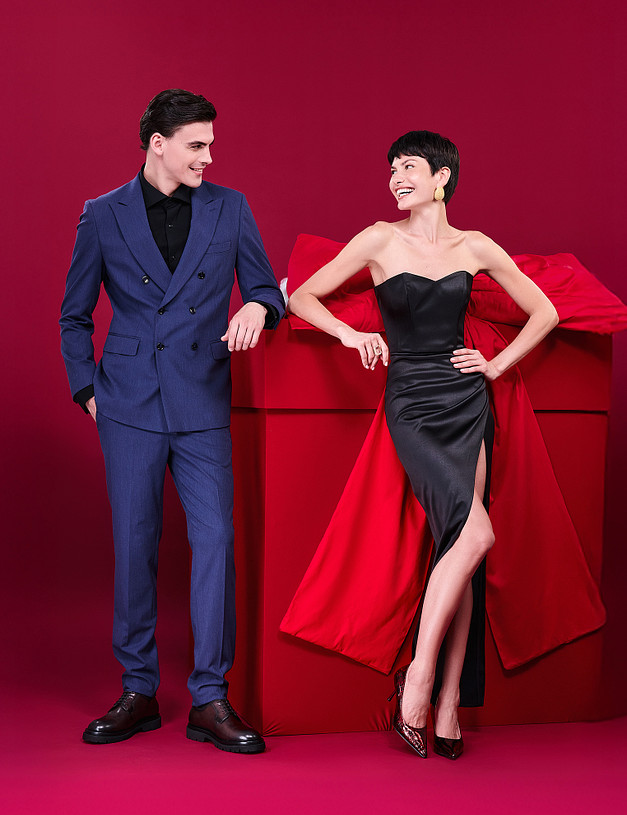 Коричневые мужские дерби MASCOTTE 175-522212-0109 | ракурс 2