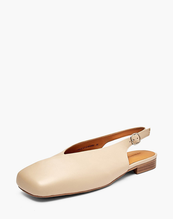 126-614712-6569M Туфли летние женские нат.кожа/нат.кожа беж, Mascotte