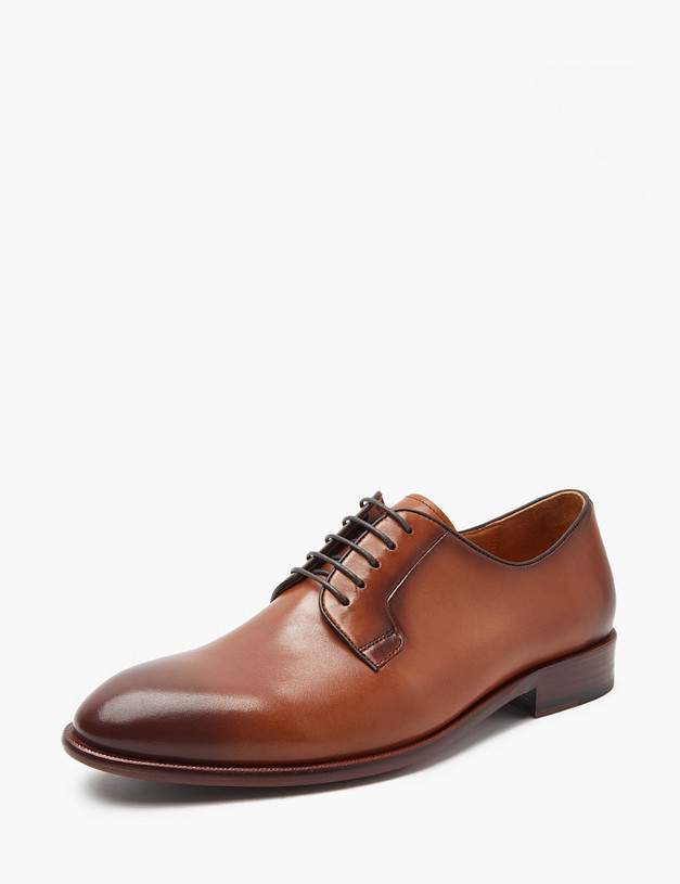 Premium коричневые мужские дерби MASCOTTE 22-412111-0109 | ракурс 3