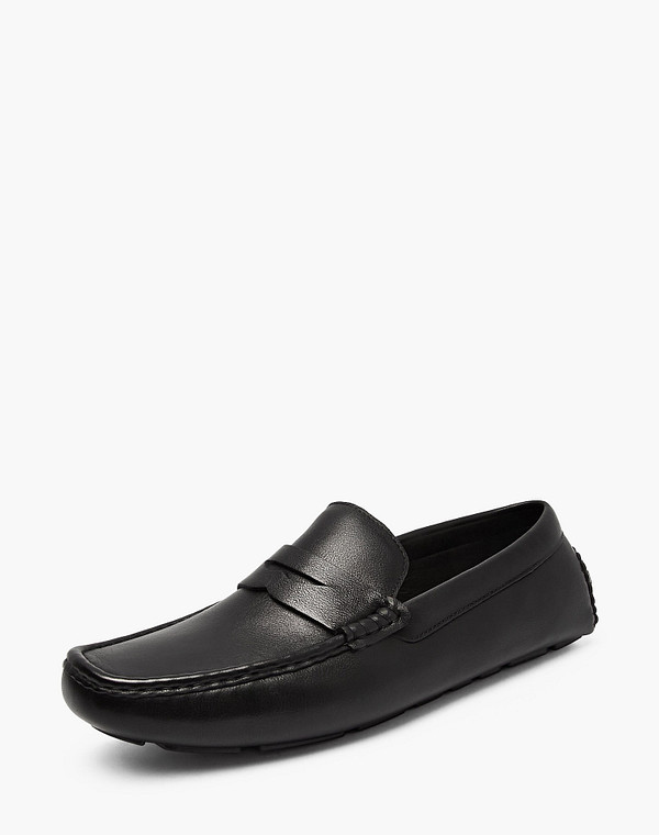 15-610311-0102 Мокасины мужские нат.кожа/нат.кожа черн, Mascotte