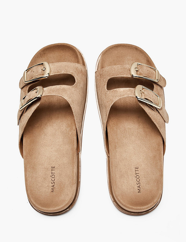 Бежевые женские сабо MASCOTTE 234-611711-4644M | ракурс 4