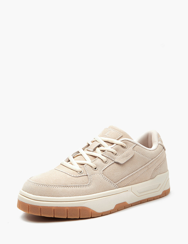 Бежевые женские кроссовки MASCOTTE 189-415721-0201 | ракурс 4 Бежевые женские кроссовки MASCOTTE 189-415721-0201 | ракурс 4