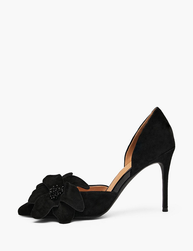 Черные женские туфли MASCOTTE 126-6102613-3605M | ракурс 1