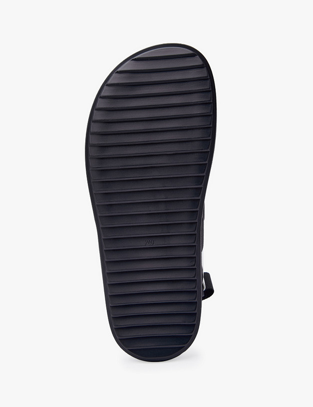 Черно-белые женские сандалии MASCOTTE 106-310521-0601 | ракурс 5