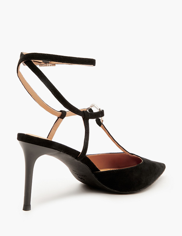 Черные женские босоножки MASCOTTE 175-4127312-3605M | ракурс 3