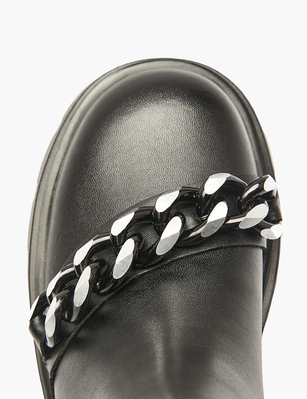 Черные ботинки для девочек MASCOTTE 234-523922-0602 | ракурс 5 Черные ботинки для девочек MASCOTTE 234-523922-0602 | ракурс 5