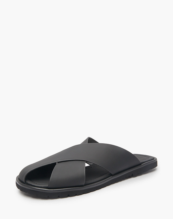 128-511962-8134M Туфли летние мужские нат.кожа/и.кожа черн, Mascotte