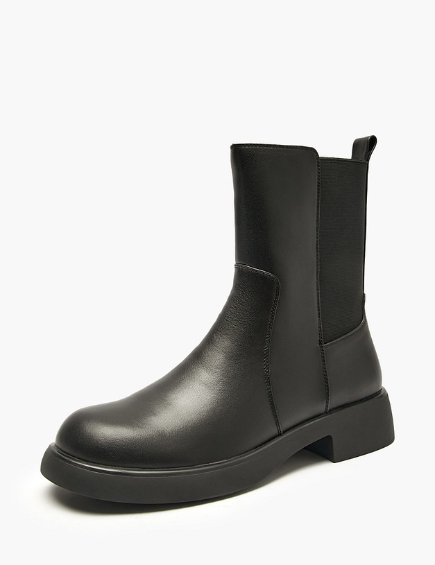 Черные женские ботинки MASCOTTE 126-410322-3100M | ракурс 2