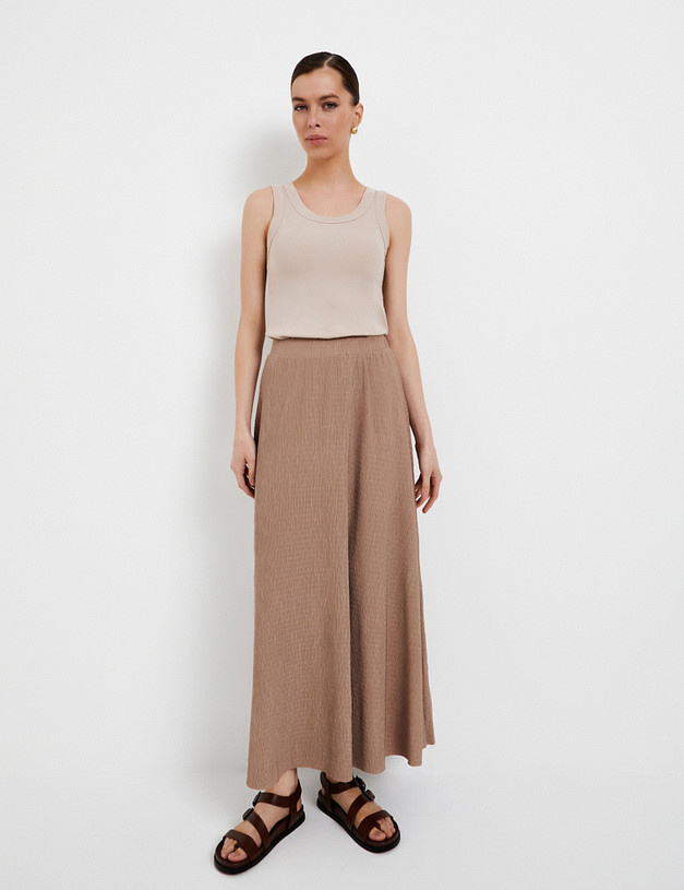 Женская юбка цвета капучино MASCOTTE 848-5128-2409 | ракурс 2