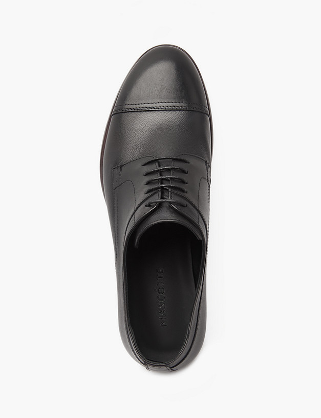 Черные мужские дерби MASCOTTE 142-610411-0102 | ракурс 4
