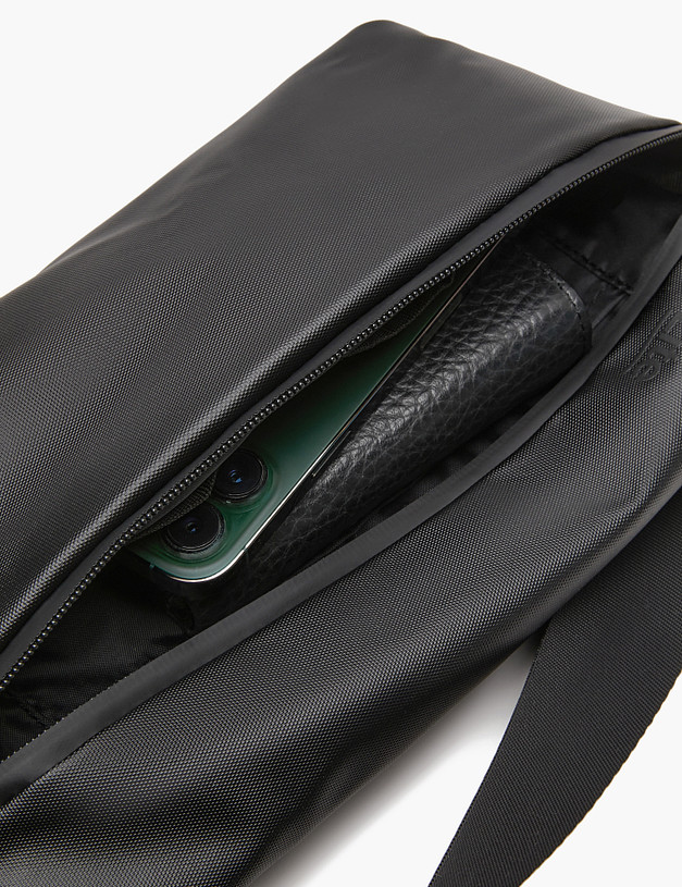 Черная мужская сумка MASCOTTE 649-4103-602 | ракурс 7