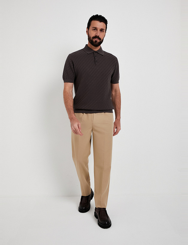 Серый мужской джемпер MASCOTTE 852-6110-2610 | ракурс 2