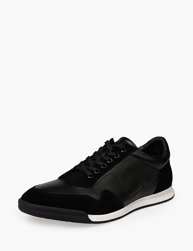 Черные мужские кроссовки MASCOTTE 175-6190212-0202 | ракурс 2